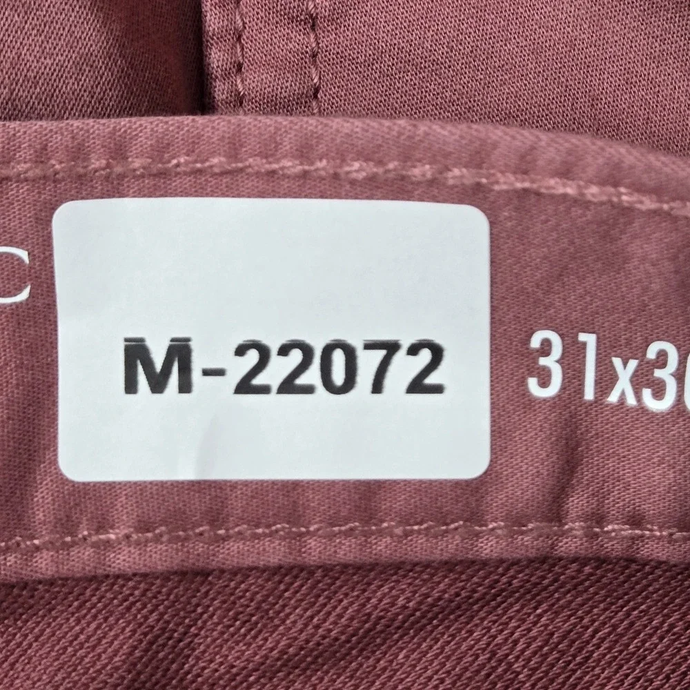 Banana Republic Men Jeans 31X30 Pink Denim Pants Travel Jean Athletic 30